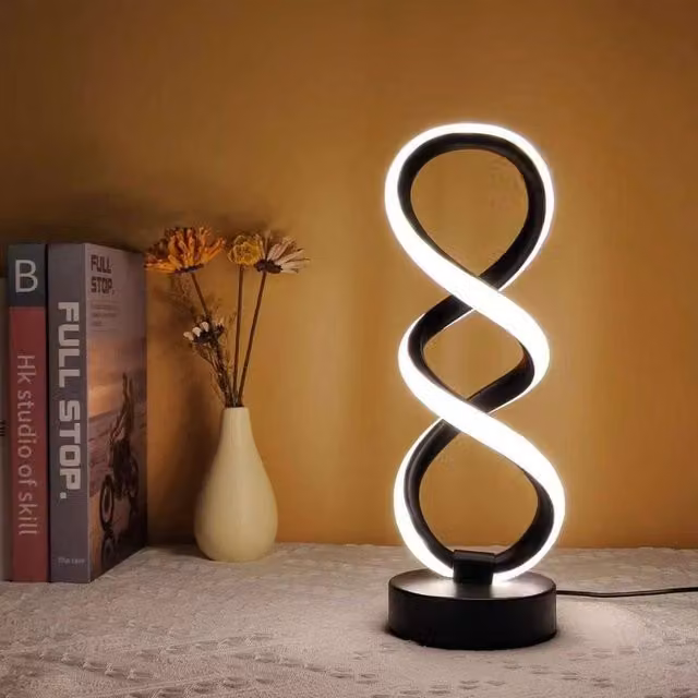 EONLION Black Modern Dimmable LED Table Lamp for Reading and Task Lighting, W/D/H: 29.0 x 10.0 x 10.0 cm – 1