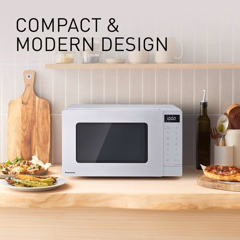 Panasonic 20L 1000W Microwave Combi Oven and Grill with LED Display in Silver – 3