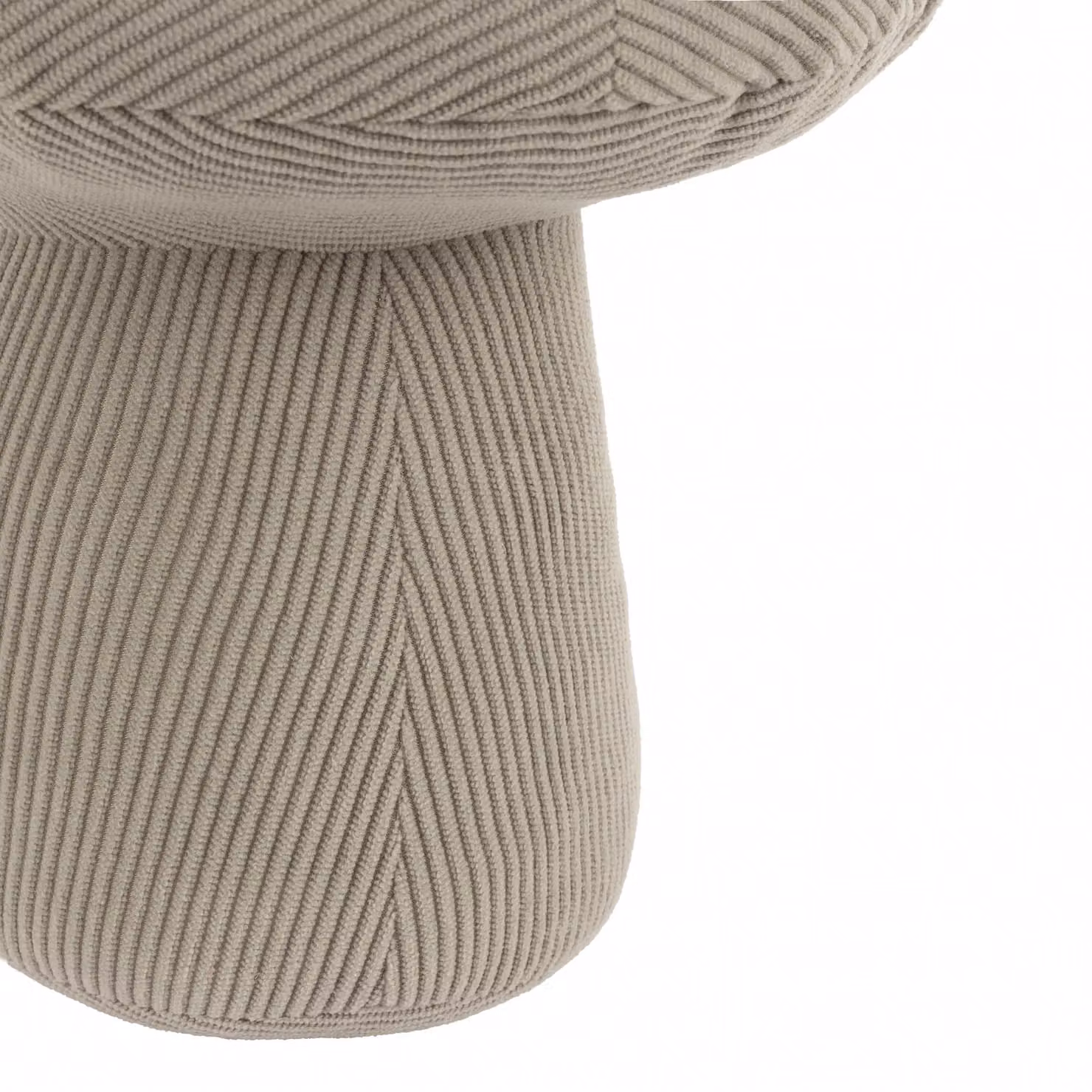 Wylder Nature Cord Mushroom Door Stop in Beige – 3