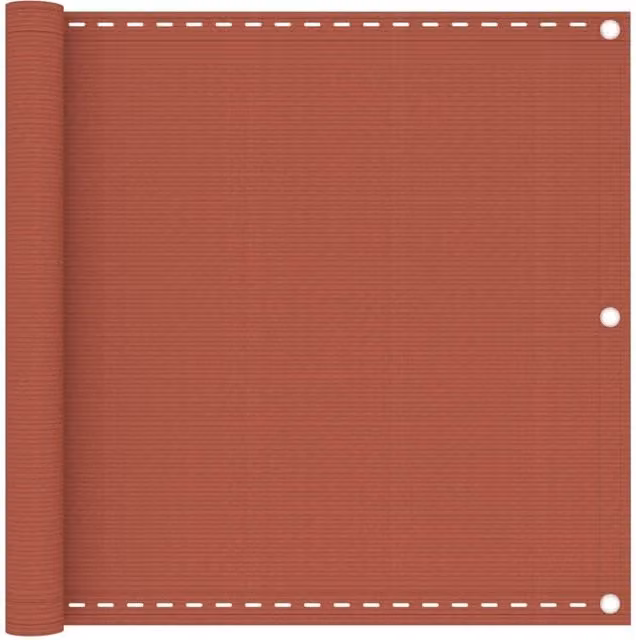 Berkfield Home Balcony Screen in Brown, W/H: 90 x 400 cm – 1