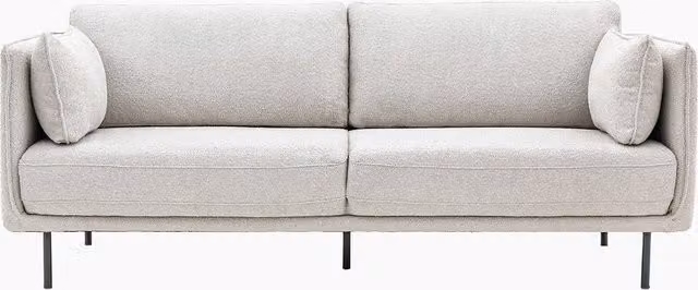 Perch & Parrow Stockton Natural Boucle Sofa in Beige