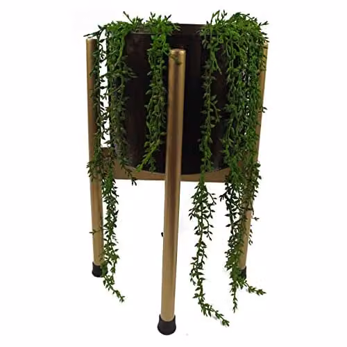 Leaf Design UK Green Artificial Hanging Plants Multipack – 3
