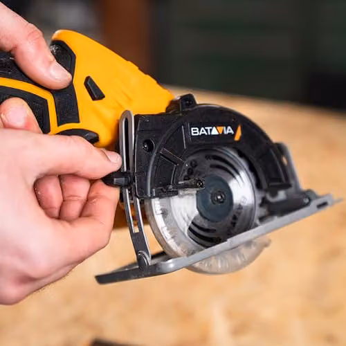 Batavia Fixxpack 12V Cordless Circular Saw 85 mm, Black – 7
