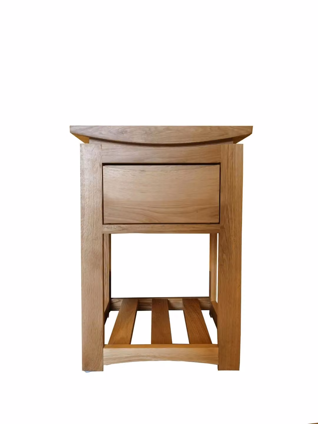 FURNITURE ONE Oak Bedside Table in Light Oak – 2