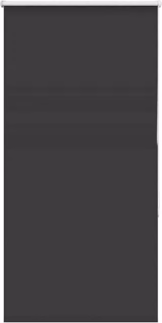 Berkfield Home Blackout Roller Blind, Black Polyester, W: 70 cm, H: 175 cm