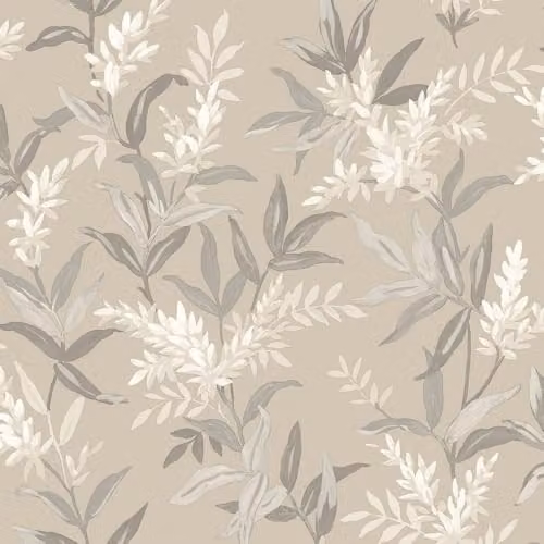 Belgravia Decor Olivia Floral Wallpaper in Beige