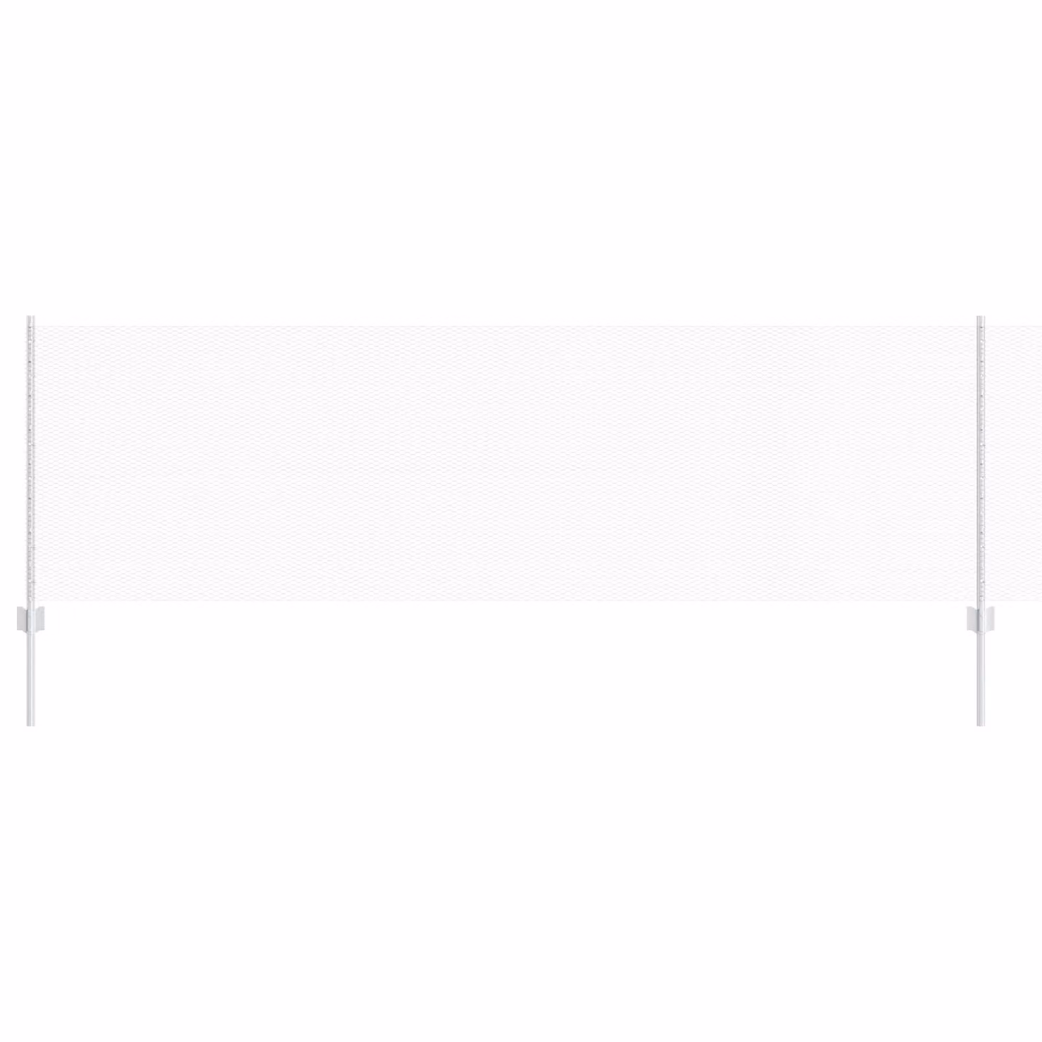Berkfield Home 5-Piece Galvanised Steel U-Channel Fence Posts in Silver, Height: 80 cm – 2