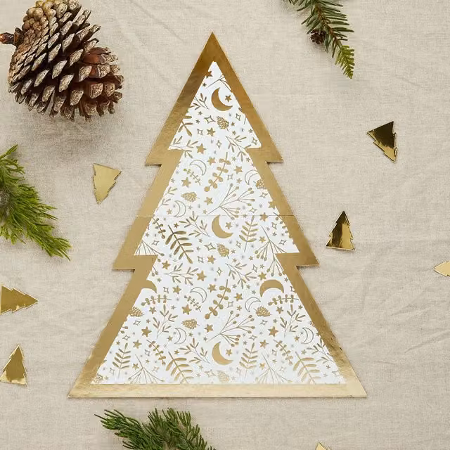 Club Green Gold Christmas Tree Grazing Board – 1