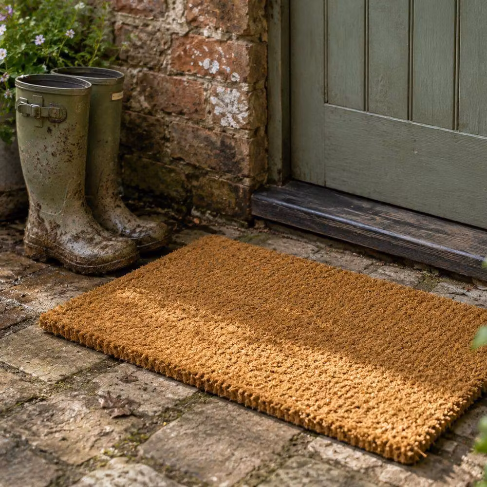 Marco Paul Non Slip Heavy Duty Coir Door Mat in Brown, W: 45 cm, L: 75 cm – 4