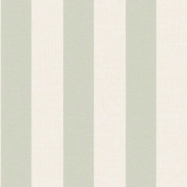 Grandeco Classic Striped Abstract Wallpaper in Green