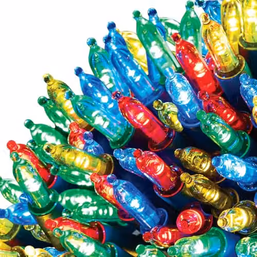 The Christmas Workshop 200 LED Multicoloured Static Fairy Lights, 22.9m Length, for Indoor and Outdoor Use – 1