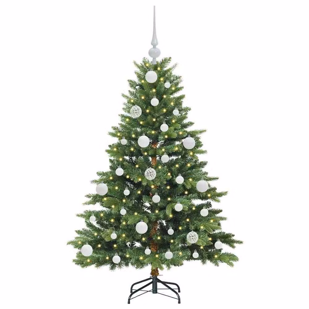 Berkfield Home Green Artificial Christmas Tree with 150 LEDs, Height: 120 cm – 3