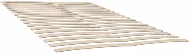 Berkfield Home Set of 2 Slatted Bed Bases with 34 Wood Slats, W/D/H: 70 x 200 cm, Light Brown