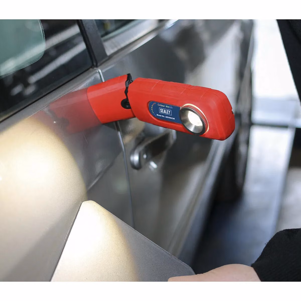 Loops 360 Swivel Inspection Light with 24 SMD and 3W SMD LED, Rechargeable, CRI 96, Red – 2