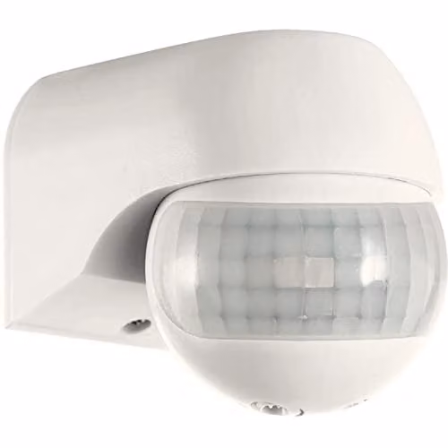 Loops White IP44 Outdoor Wall Mounted PIR Motion Sensor Light Switch