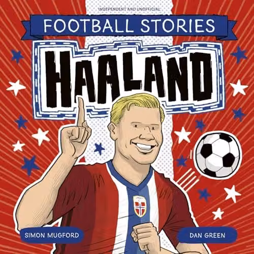 Haaland Football Stories Children's Paper Book in Multicolour