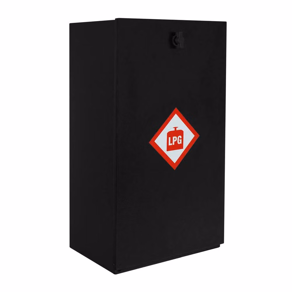 Monstershop Gas Bottle Locker for 6kg Bottles, Black – 3