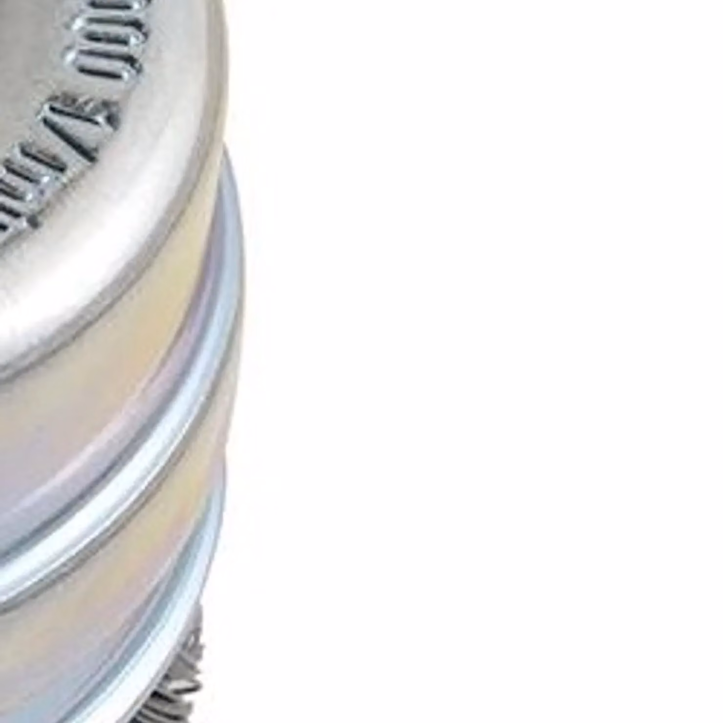 Lessmann Knot Cup Brush in Silver and Multicolour with Stainless Steel Metal Bristles – 2