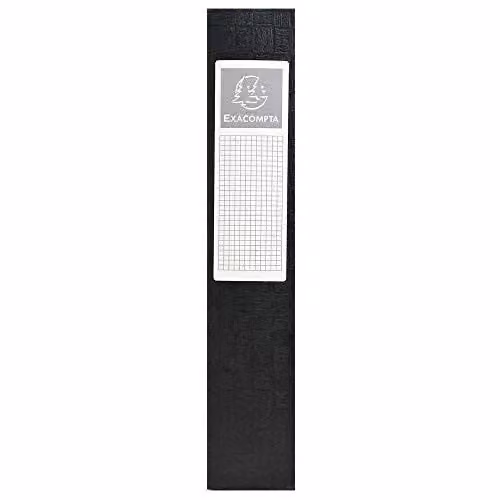 Exacompta Scotten Black A4 Document Box with 6cm Spine for Archive Storage – 2