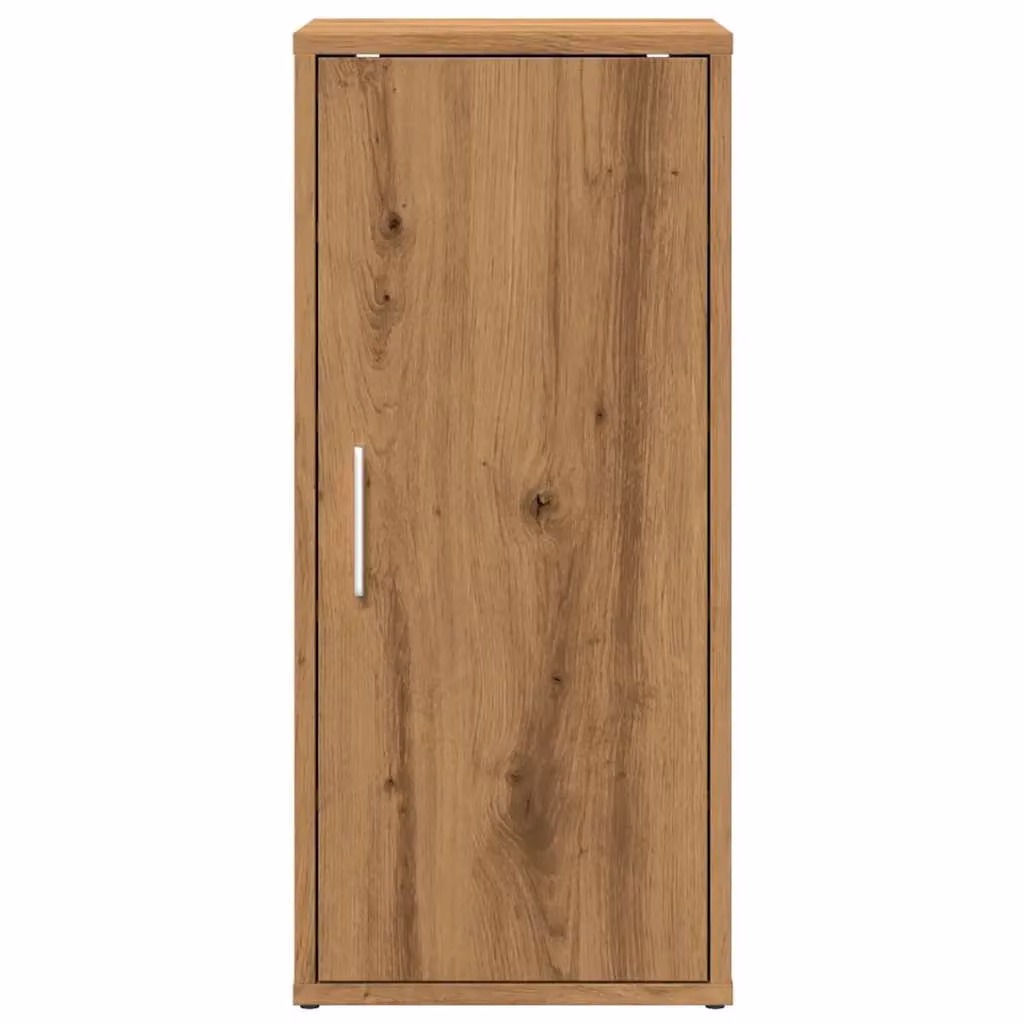 Berkfield Home Artisan Oak Shoe Cabinet in Brown, W/D/H: 32 x 35 x 70 cm – 2