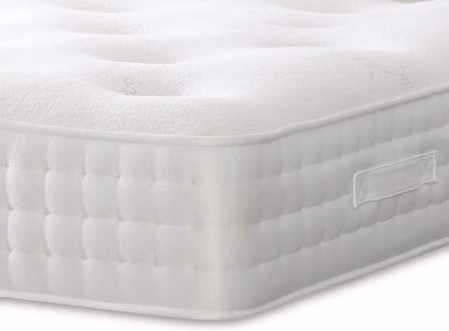 Willow and Eve Renoir Pocket 1000 Mattress, White, W/D/H: 90 x 190 cm