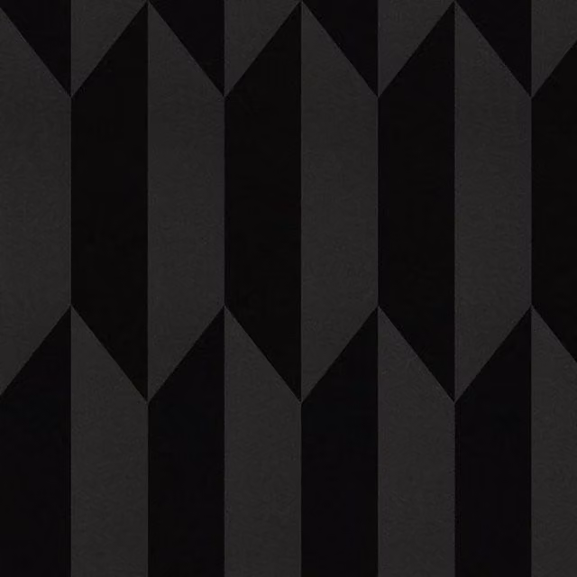 A.S. Création Graphic Groove Textured Geometric Abstract Wallpaper in Black – 1