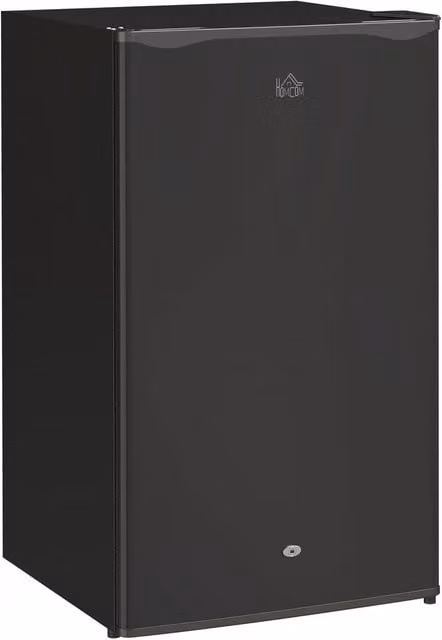Rolipo 91L Black Under Counter Freestanding Fridge with Lock and Zero Degree Zone – 1