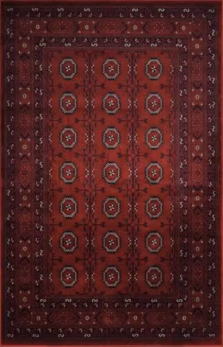 Desire Rugs Yasmin Oriental Red Woven Area Rug, W/D: 160 x 230 cm – 2