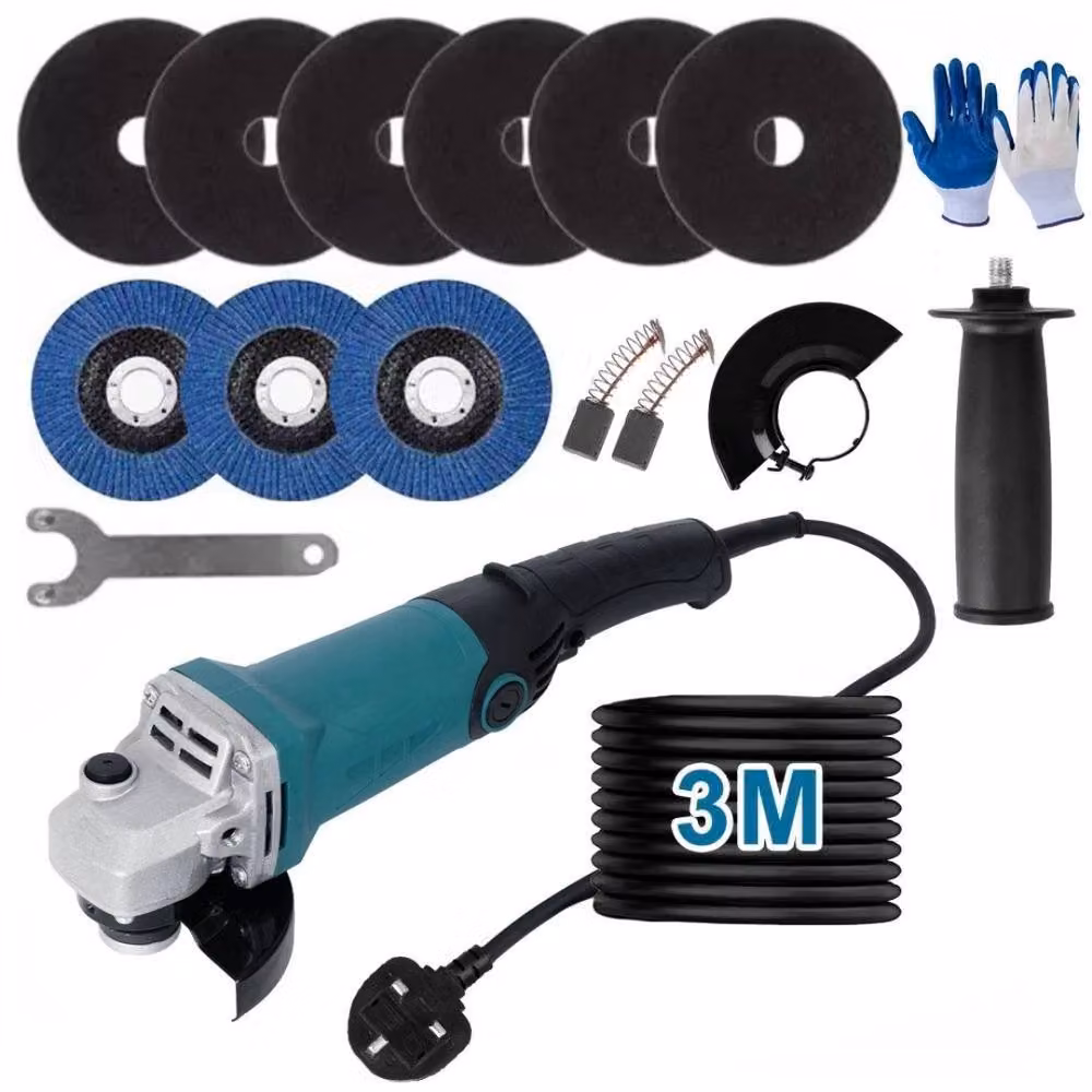 Kelvenix Heavy Duty 2000W Electric Angle Grinder 125mm – 3