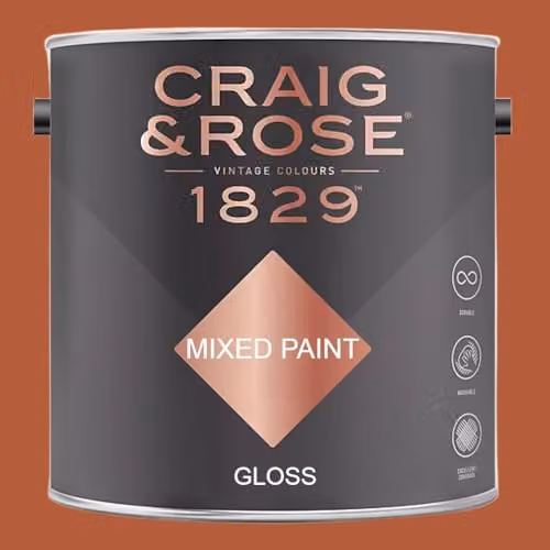 Craig & Rose 1829 Gloss Paint Stop in Cadmium, 2.5 l