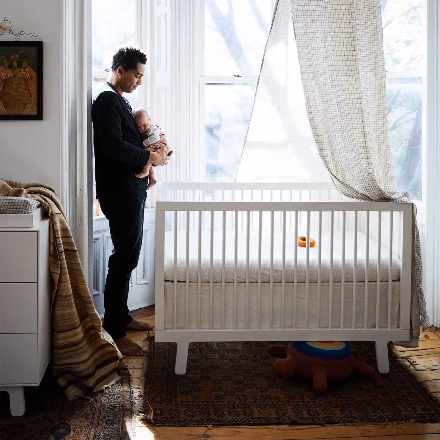 Oeuf NYC Sparrow Cot Bed in White – 5