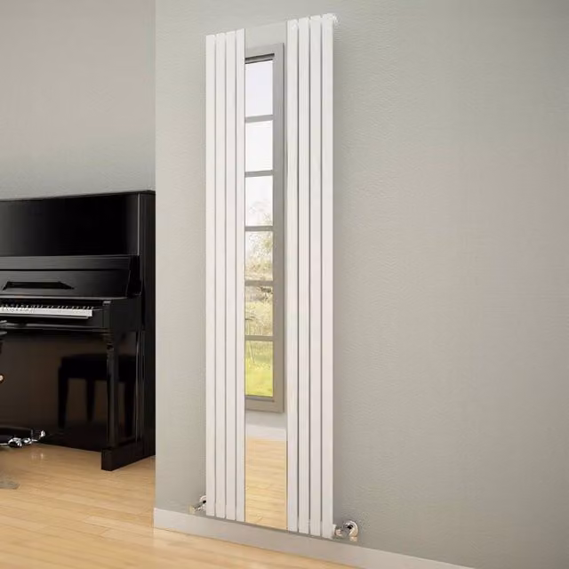 Bathroom Kingdom Reflect White Vertical Mirror Radiator H 180 cm x W 44.5 cm – 2