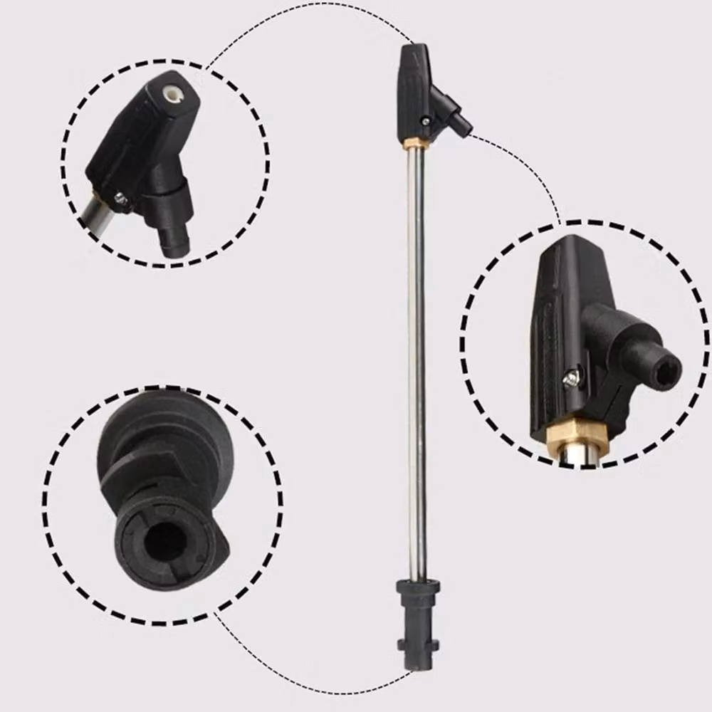 NESTLUNE Pressure Washer Sandblasting Kit Wet Sandblaster, Black, 10kg – 3