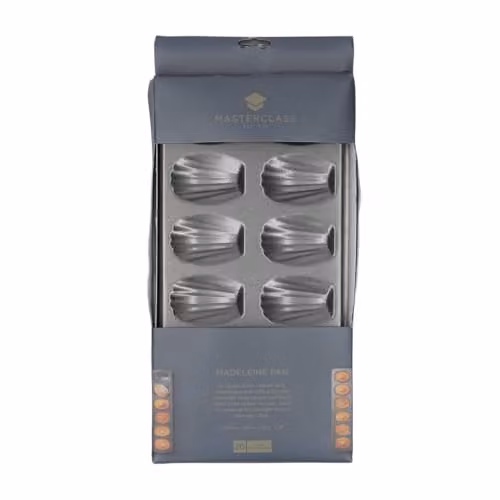 MasterClass Non-Stick 12 Hole Madeleine Pan in Black and Grey – 5