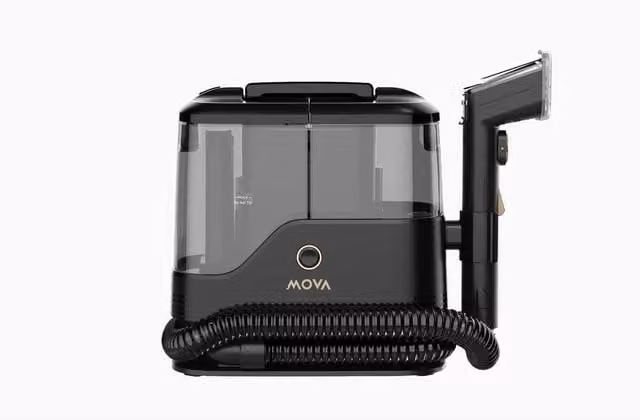 Mova C10 Spot Cleaner with Accessories, 14,000Pa Suction and 60 Degree Hot Water Cleaning, Black