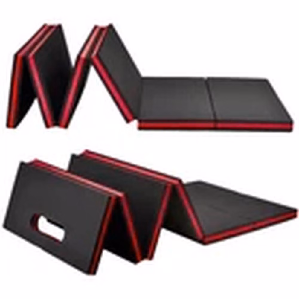 EONLION 3-in-1 Folding Mechanic Foam Kneel Work Mat in Black – 4