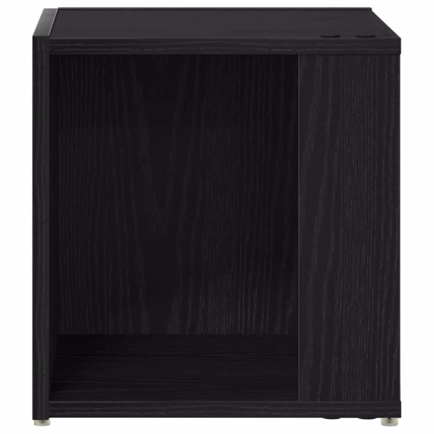 Berkfield Home Black Oak Side Table, W/D/H: 33 x 33 x 34.5 cm – 4