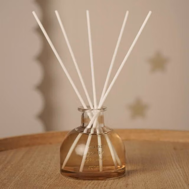 Bambino by Juliana Mama You Got This Reed Diffuser, 150ml, Brown, White and Gold
