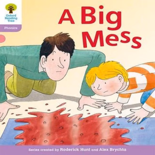 Kate Ruttle Oxford Reading Tree Level 1+ Floppy's Phonics Fiction A Big Multicolour Paper Book