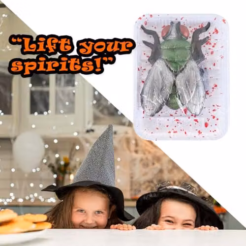 VFM e-Store Black Halloween Insect Decoration Accessory for Parties, 18.5 cm – 8