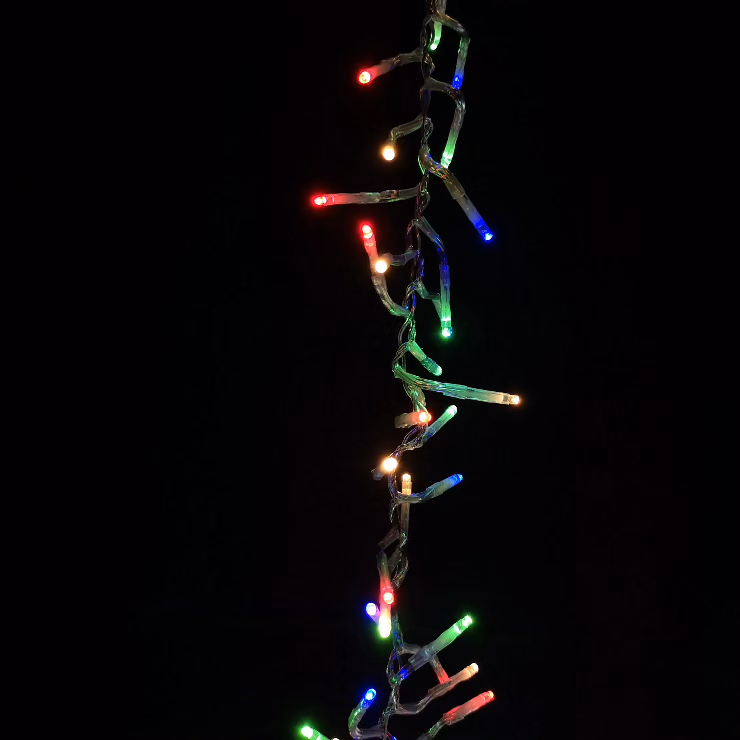 Samuel Alexander Premier Decorations 960 LED Multicoloured Christmas Cluster Lights with Timer, 12m, Clear Cable – 2