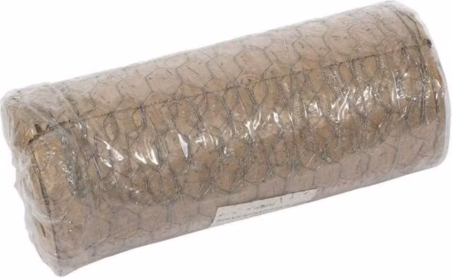 KDMD Galvanised Steel Wire Netting in Silver, H: 35.56 cm, L: 45.72 m – 1