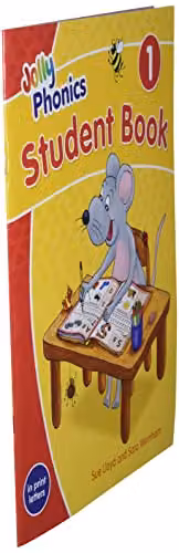 Jolly Phonics Student Book 1: In Print Letters Multicolour Paper Edition – 2