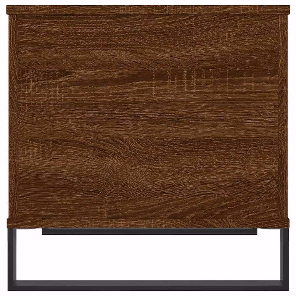 Berkfield Home Modern Brown Oak Coffee Table with Lift Mechanism, W: 60 cm, D: 44.5 cm, H: 45 cm – 5