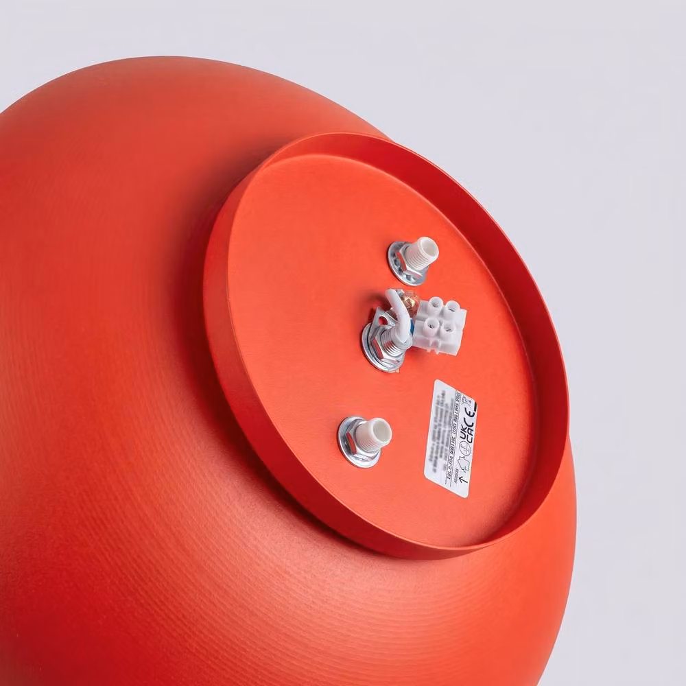 Sollux Lighting Modern Round Ceiling Lamp in Red, W/D/H: 15 x 30 x 30 cm – 4