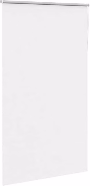 Berkfield Home White Blackout Roller Blind, Thermal Insulating Polyester Fabric, W: 125 cm, H: 210 cm – 1