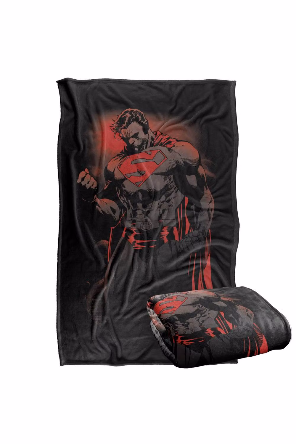 Warner Bros. Superman Red Son Super Soft Fleece Throw Blanket, Red and Multicolour, W: 127 cm x D: 127 cm x H: 152.4 cm – 7