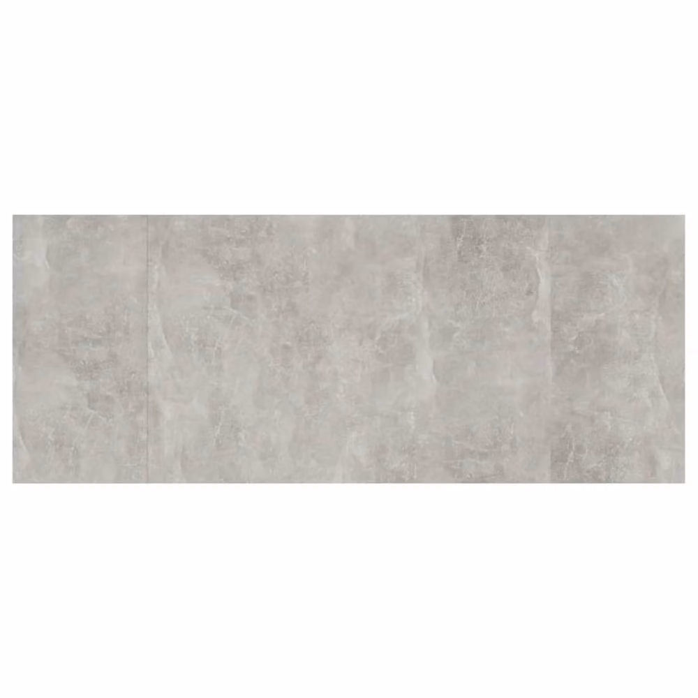 Berkfield Home Industrial Bed Headboard in Concrete Grey, W/D/H: 200 x 1.5 x 80 cm – 2