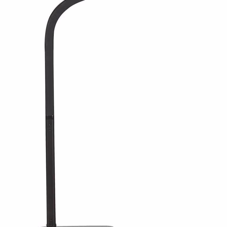 Wyld and Coco Black Aluminium Dimmable LED Desk Lamp, Height: 68 cm