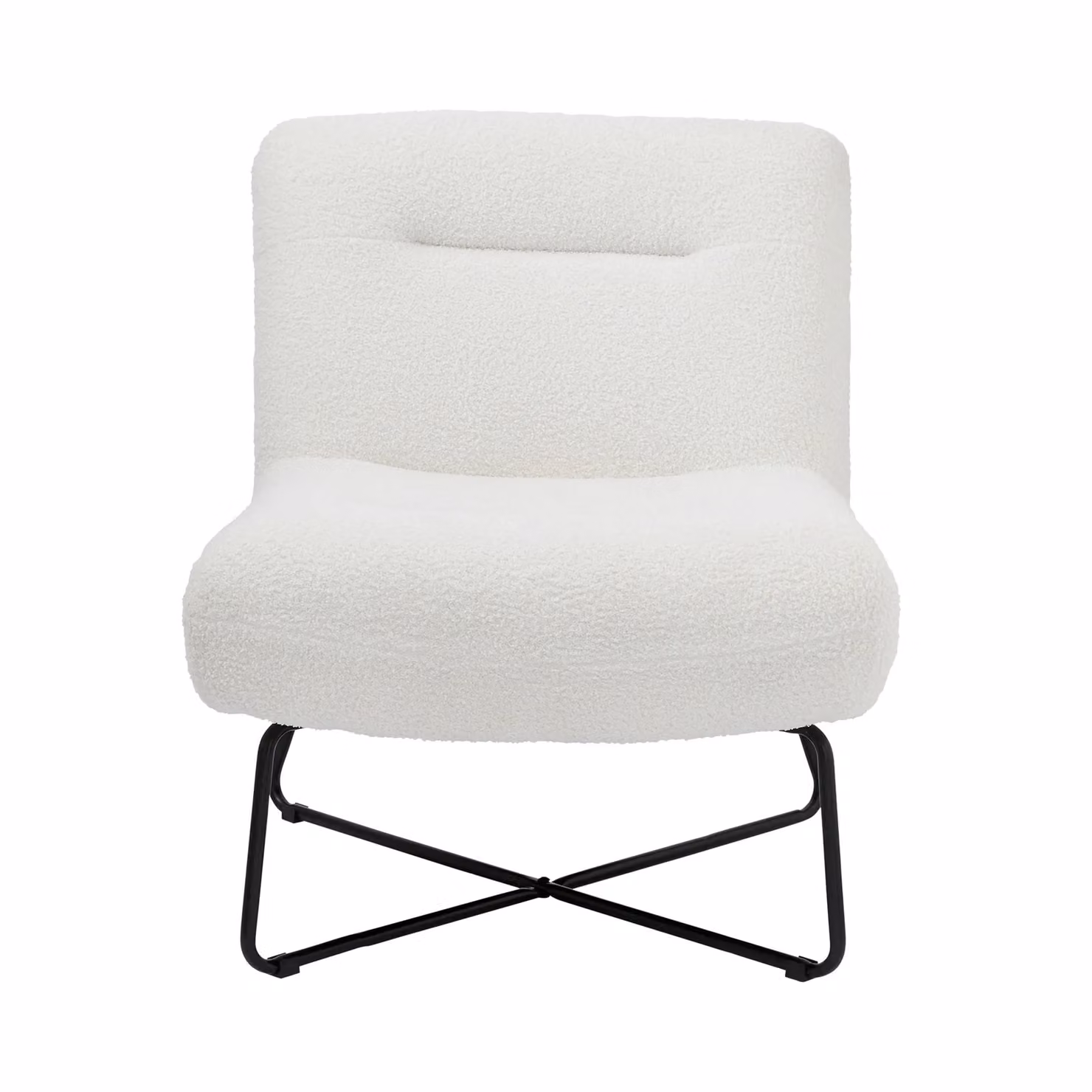 GFW Willow Cream Bouclé Fabric Accent Chair – 2